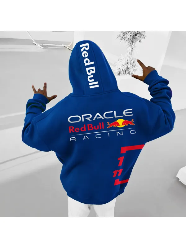 Oversized Red Bull Racing Hoodie - Spiretime.com 