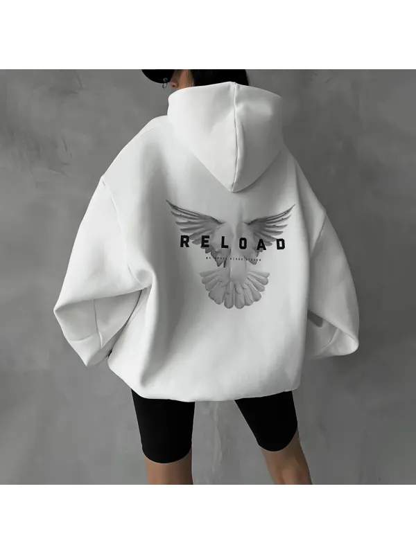 Oversized Peace Hoodie - Wearmw.chimpone.com 