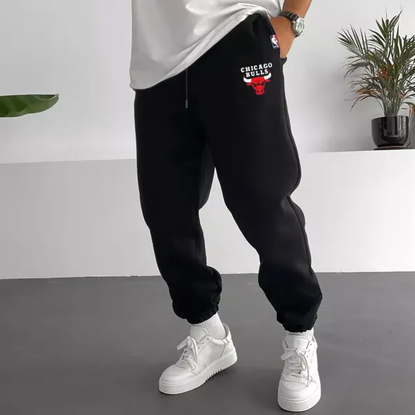 Unisex NBA Basketball Chicago Bulls SweatPants - Nicheten.com 