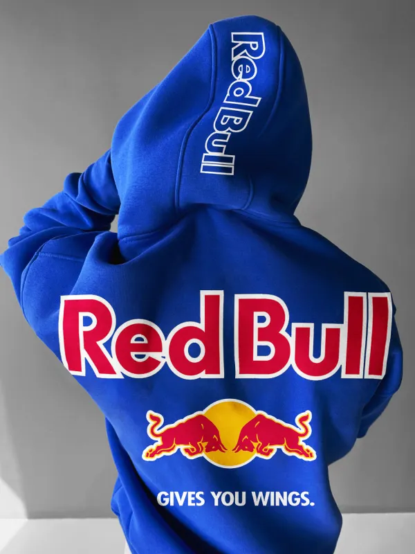 Oversized Red Bull Hoodie - Pragmaace.com 
