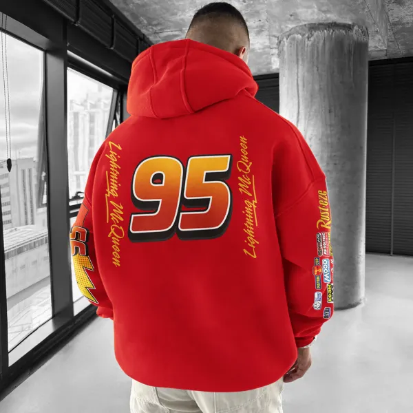 Oversize SUDADERA DEL RAYO MCQUEEN Hoodie - Wayrates.com 