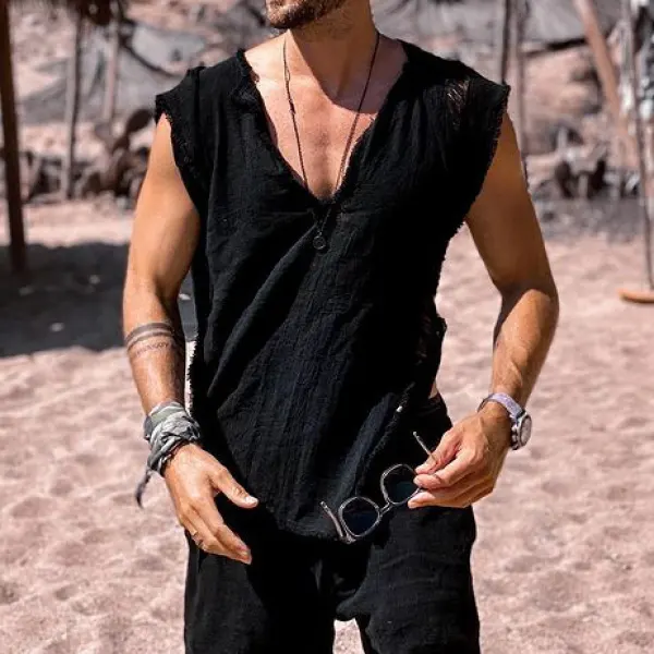 Summer Style Cotton And Linen T-shirt - Wayrates.com 
