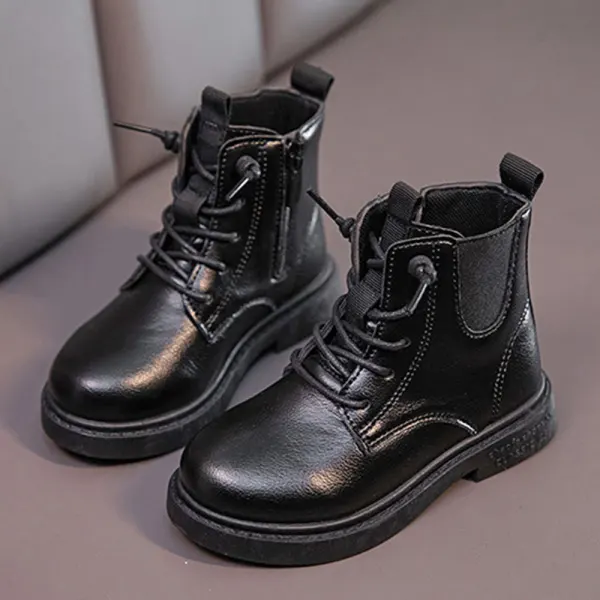 Girls Lace Up Martin Boots - Popopieshop.com 
