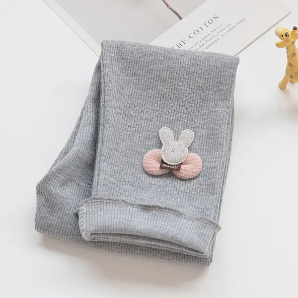 【18M-9Y】Girl Multicolor Solid Color Thin Leggings - Popopieshop.com 
