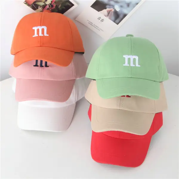 【6M-3Y】Unisex Kids Multicolor Baseball Hat - Popopieshop.com 