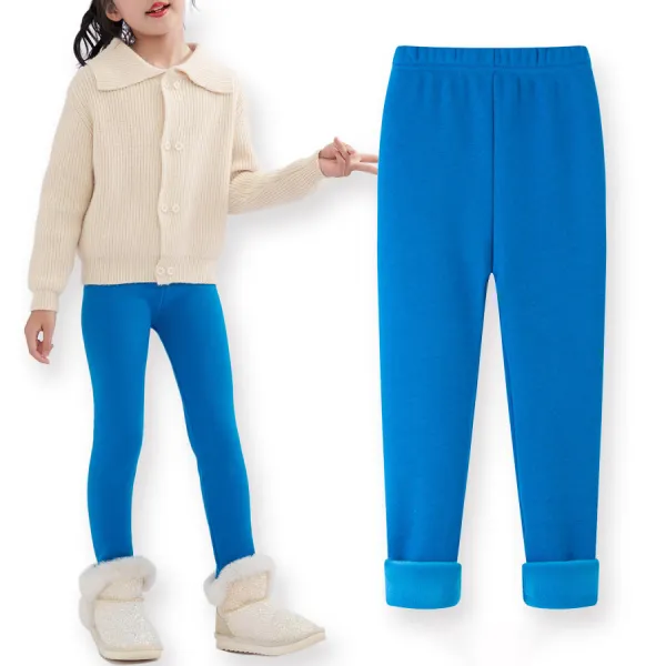 【2Y-10Y】Girls Multicolor Thick Leggings - Popopieshop.com 