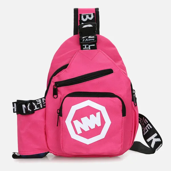 Kids Casual Letter Print Crossbody Bag (Mug Not Included) - Popopieshop.com 
