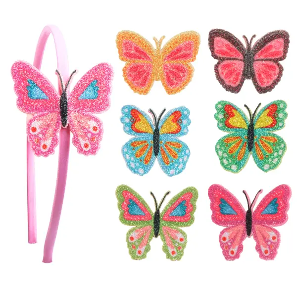 Girls Butterfly Hair Accessories - Popopieshop.com 