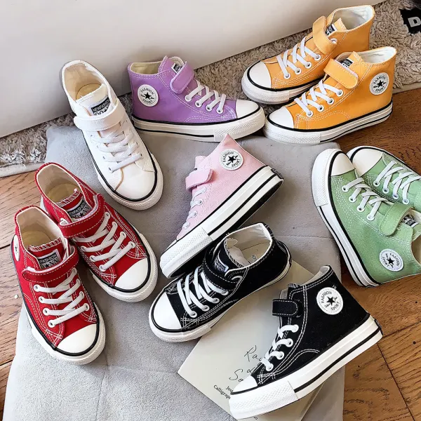 Unisex Kids Multicolor Canvas Shoes - 34378 - Popopieshop.com 