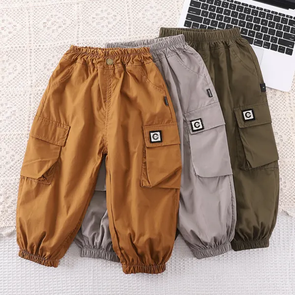 【18M-6Y】Boys Casual Fashion Loose Pants - Popopieshop.com 