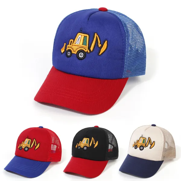 Boys Casual Fashion Digger Embroidered Hat - Popopieshop.com 