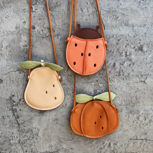 Girls Cartoon PU Leather Bag - Popopieshop.com 