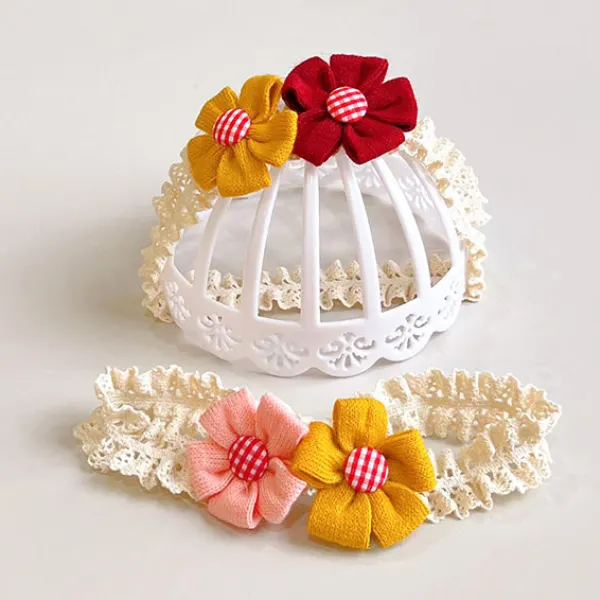 Baby Girl Cute Flower Hair Bands - Popopieshop.com 