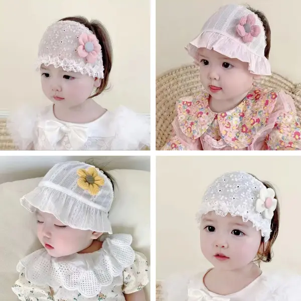 Baby Girl Cute Lace Hat - Popopieshop.com 