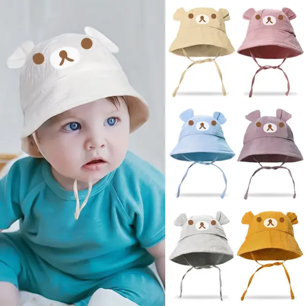 Unisex Baby Bear Fisherman's Hat - Popopieshop.com 