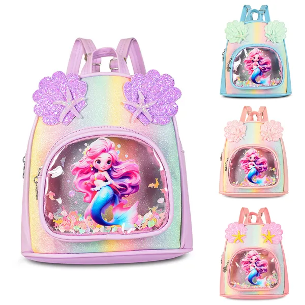 Girl Mermaid Backpack - Popopieshop.com 