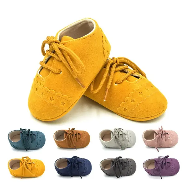 Unisex Baby Multicolor Lace-Up Shoes - Popopieshop.com 