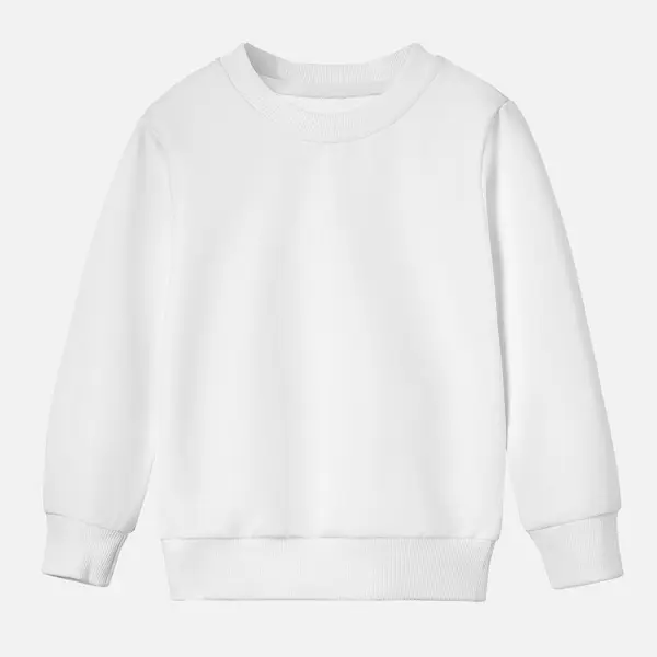 【12M-9Y】Personalized Girls Cotton Stain Resistant Halloween Mermaid Print Long Sleeve Sweatshirt - Popopieshop.com 