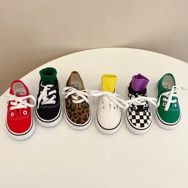 Kids Fashionable And Comfortable Canvas Shoes - Popopieshop.com 