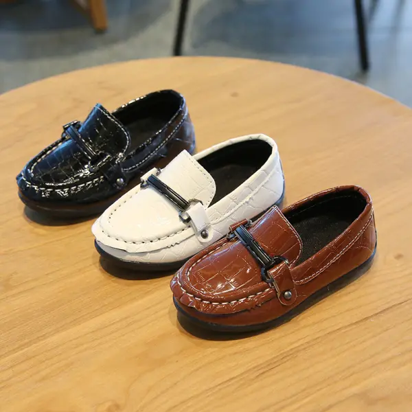 Boys Fashion Leather Shoes - Popopieshop.com 
