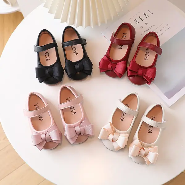Girls Bow Princess Shoes - Popopieshop.com 