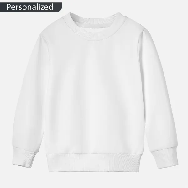 【12M-9Y】Personalized Kids Colorful Balloons Print Cotton Stain Resistant Long Sleeve Sweatshirt - Popopieshop.com 