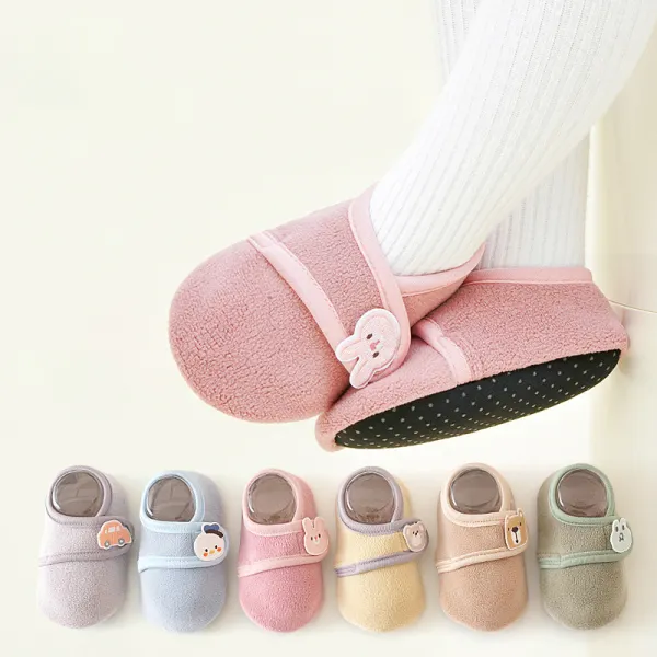 Baby Cute Soft Bottom Non-slip Multicolor Toddler Shoes - Popopie.com 
