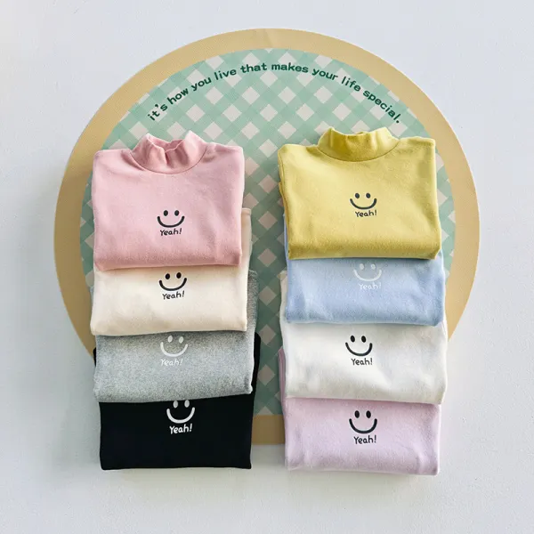 【18M-10Y】Kids Simple Cartoon Printed T-shirt - Popopieshop.com 