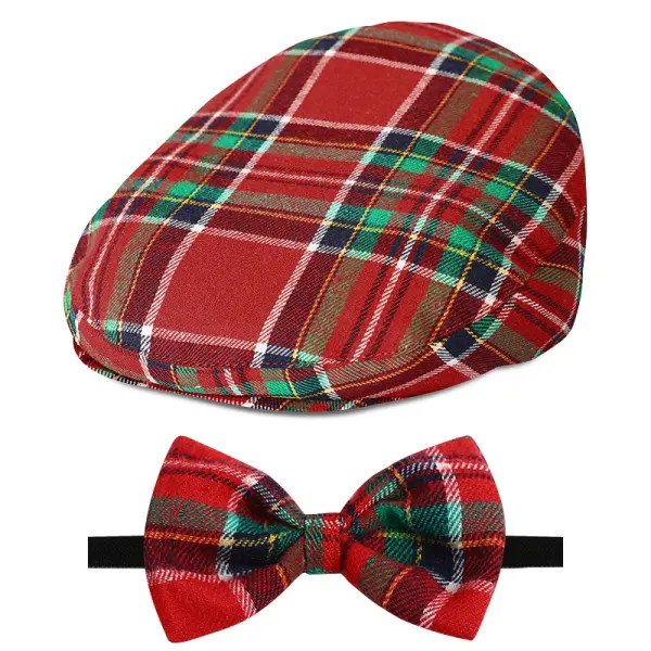 2-Piece Boy's Hat And Bow Tie Set - Popopieshop.com 