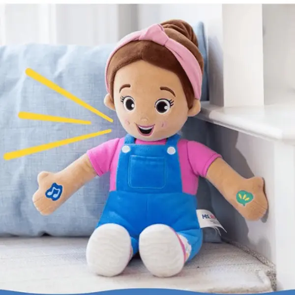 🎵Ms. Rachel Plush Sing Toddler Doll - Popopieshop.com 