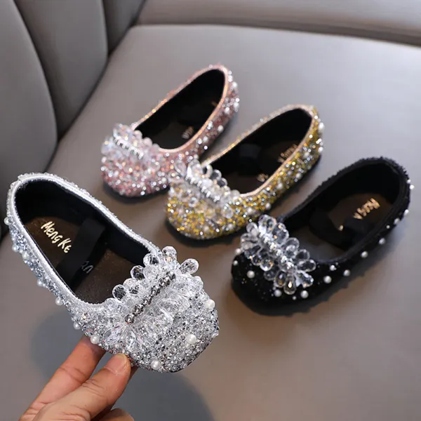 Girls Sweet Diamond Crystal Princess Shoes - Popopieshop.com 