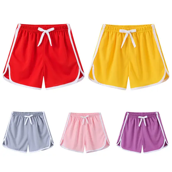【9Y-15Y】Girls Multicolor Shorts - Popopieshop.com 