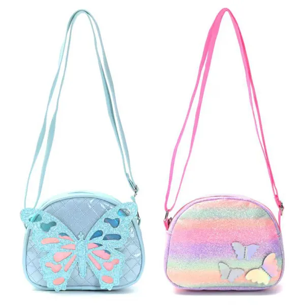 Girls Butterfly Shape Design PU Bag - Popopieshop.com 