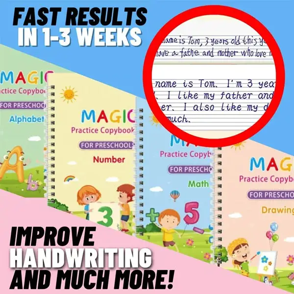 Children's Magic Copybooks - Popopieshop.com 