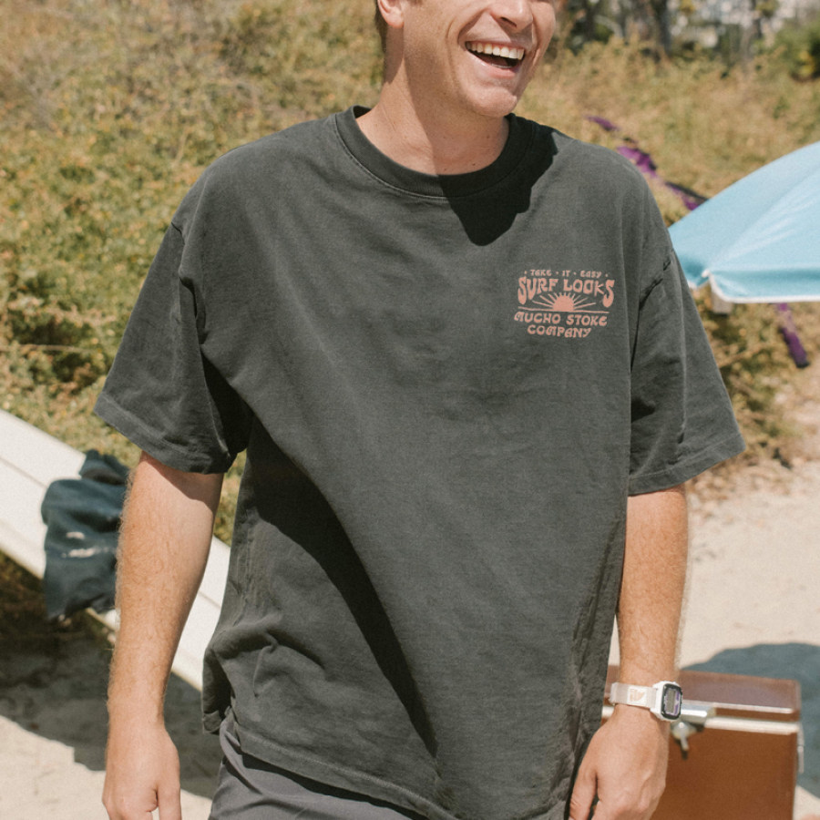 

Summer Surf Retro Casual Tee
