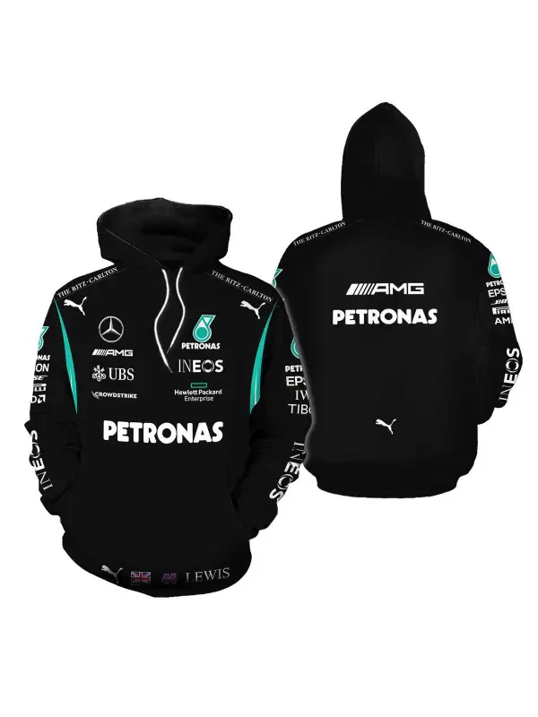 Racing Printed Hoodie - Timetomy.com 