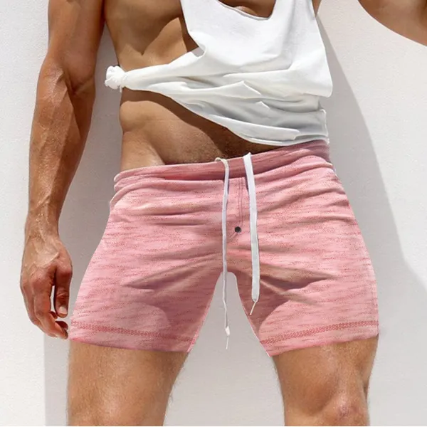 Men's Sports Knit Mini Shorts - Spiretime.com 
