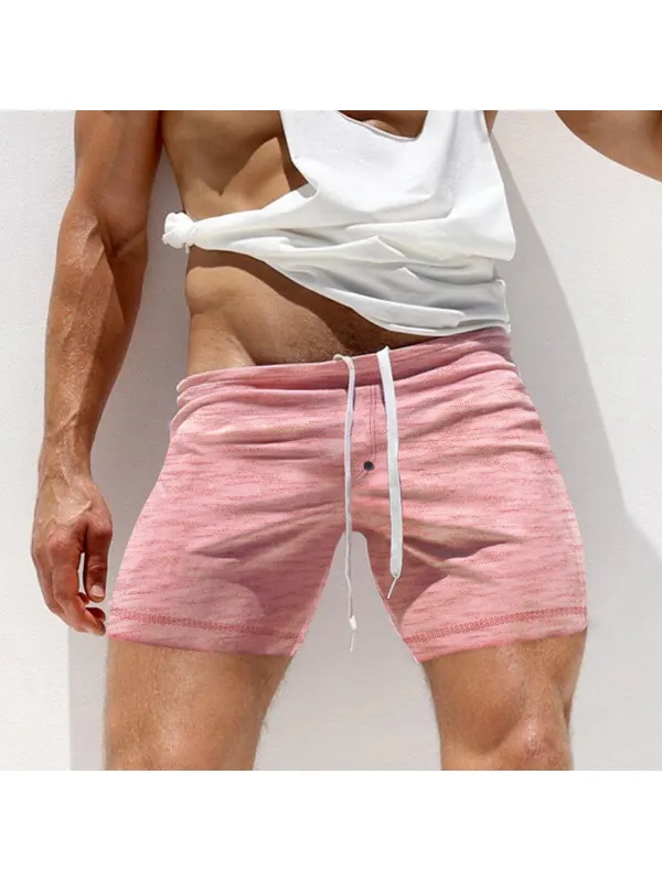 Men's Sports Knit Mini Shorts - Timetomy.com 