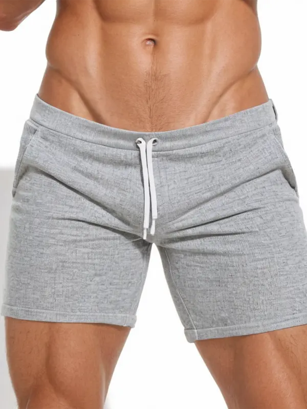 Sexy Solid Color Lace-up Shorts - Simplyion.com 