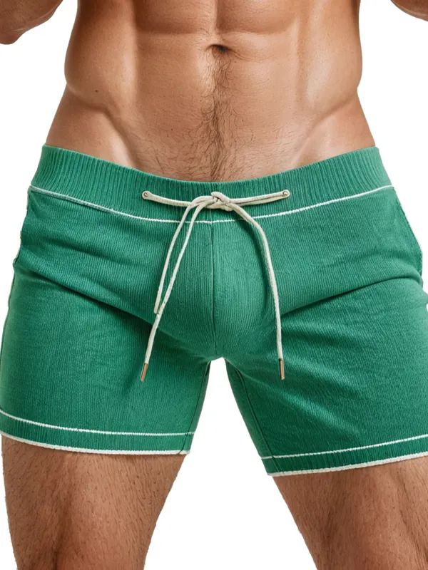 Men's Casual Contrast Shorts - Sunshinenice.com 