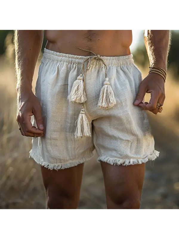 Vintage Linen Shorts - Ininrubyclub.com 