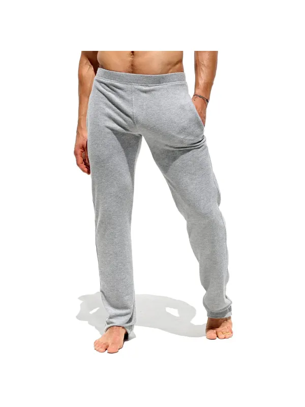 Men's Casual Stretch Cotton Blend Trousers - Timetomy.com 