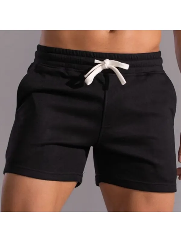 Men's Solid Color Tight Shorts - Anrider.com 