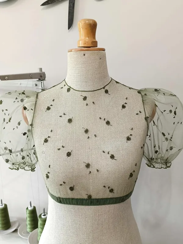 Floral Transparent Short Sleeve T-Shirt - Pragmaace.com 