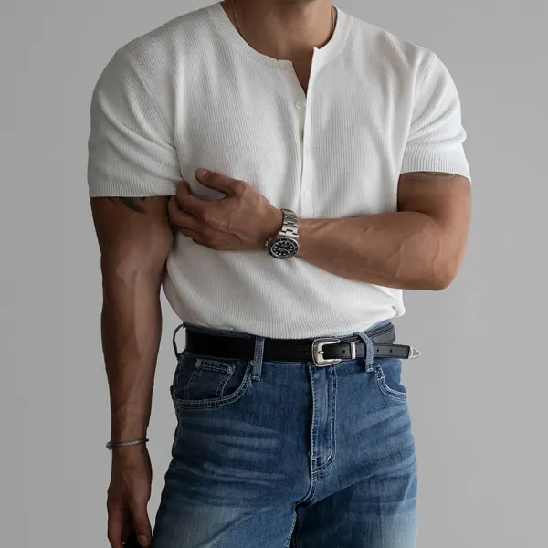 Men's Tight Short Sleeve T-Shirt - Godlisting.com 