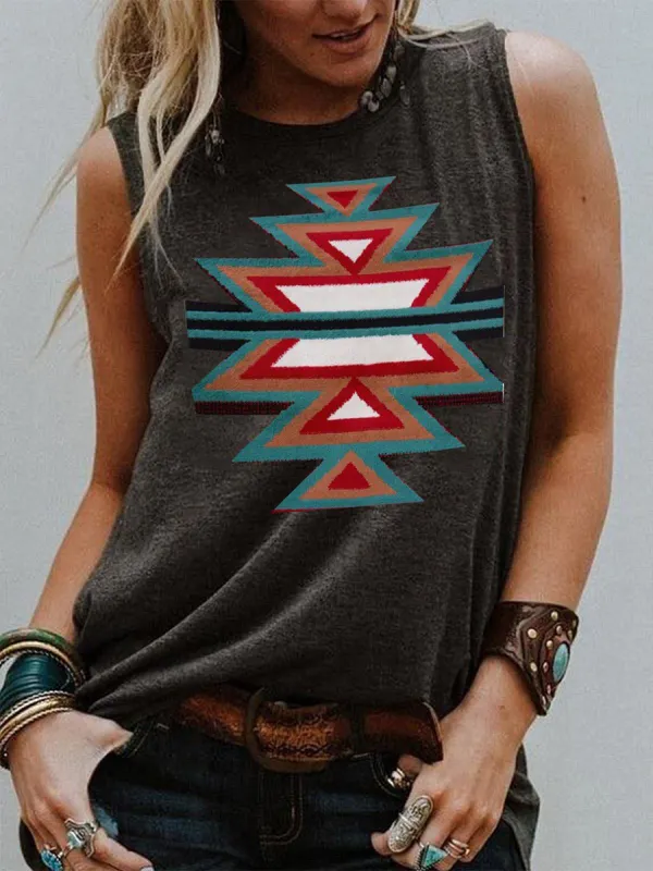Women leisure joker western ethnic wind Top - Plazabery.chimpone.com 