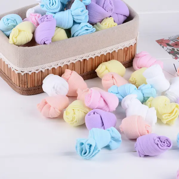 10 Pairs Candy Color Baby Socks - Popopieshop.com 