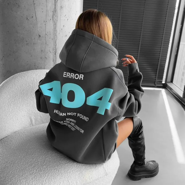 Oversize 404 Hoodie - Trisunshine.com 