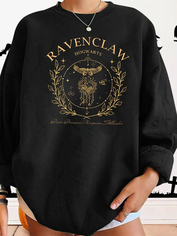 Custom Name Hogwarts 2 Sides Sweatshirts - Aptkoi.com 