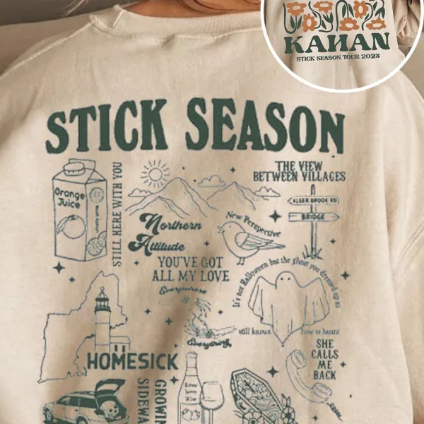 Noah Kahan Stick Season Sweatshirt - Trisunshine.com 
